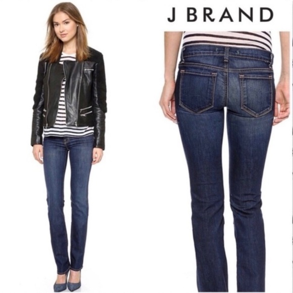 J Brand Denim - J Brand | Dark Blue Cigarette Leg Denim Jeans 24